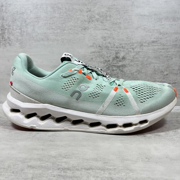 On Cloud Cloudsurfer Running Shoes - Men's Size 11.5 - Green - Picture 4 of 10